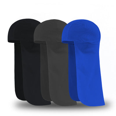 Summer Outdoor Sports Long Tail Cap Riding Fishing Sunshade Hat Neck Protection Plus Long Cap Tail Breathable Sweat-Absorbing Cap