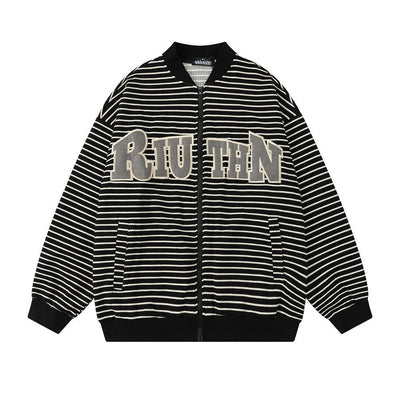 Striped hoodie