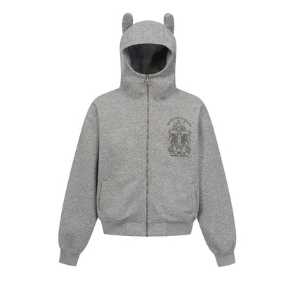 Hoodie Cross Little Devil Hoodie Hoodie Man
