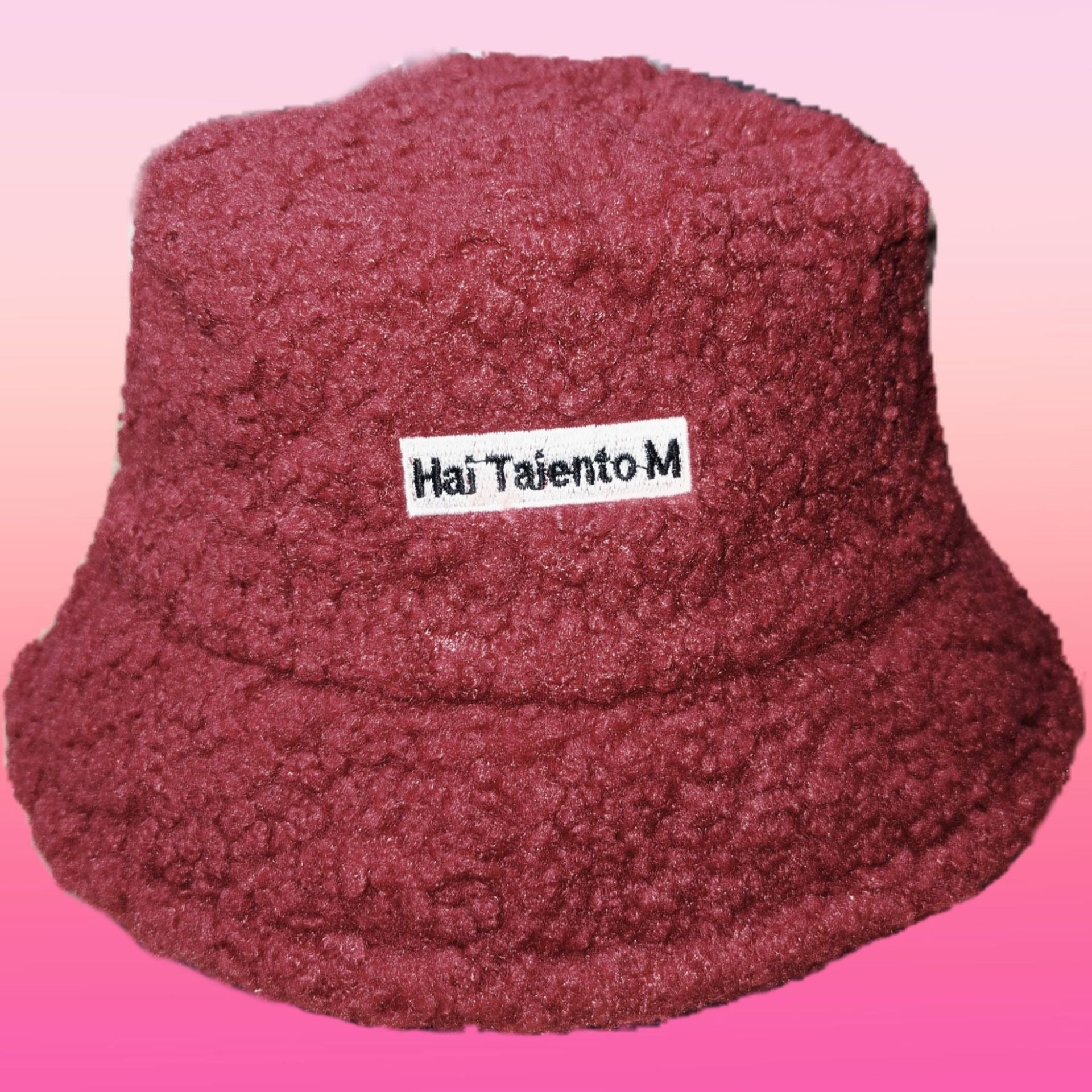 Hat Female Autumn And Winter Warm Lambswool Fishing Cap Korean Fashion Plush Cap New Fashion Letter Cap