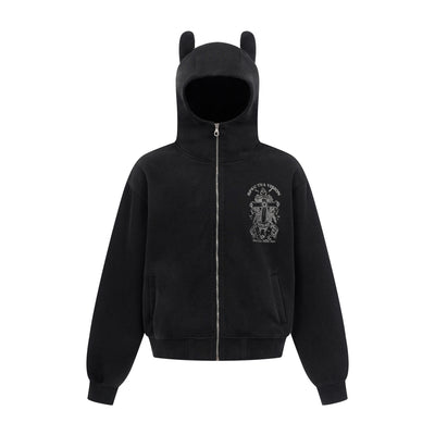 Hoodie Cross Little Devil Hoodie Hoodie Man