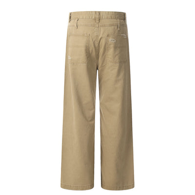 Straight leg jeans for men