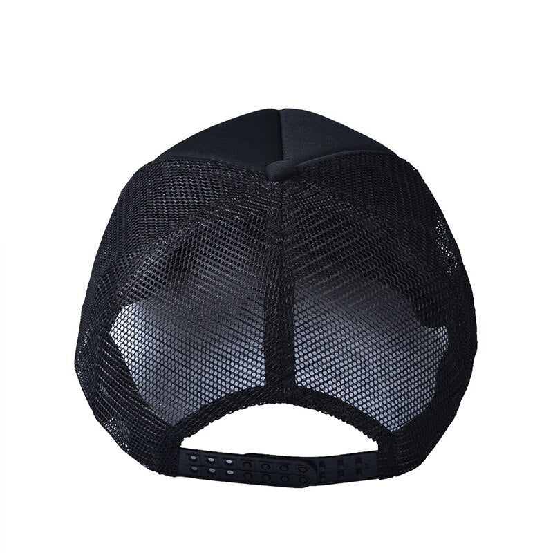 Bulletproof Youth League Hat Signature Baseball Cap Black Peaked Cap Mesh Cap Men And Women Summer Sun Hat