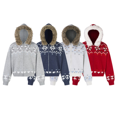 Velvet hoodie