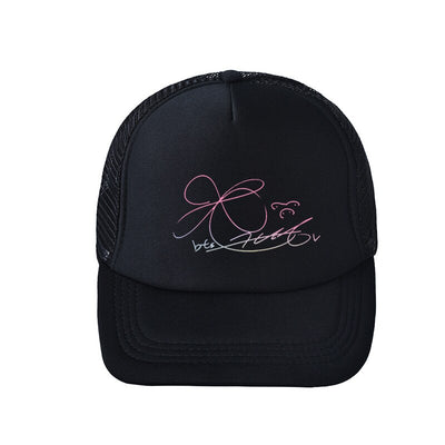 Bulletproof Youth League Hat Signature Baseball Cap Black Peaked Cap Mesh Cap Men And Women Summer Sun Hat