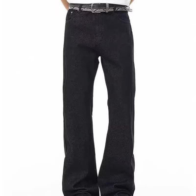 Jeans with Thistle Embroidery for Women and Men