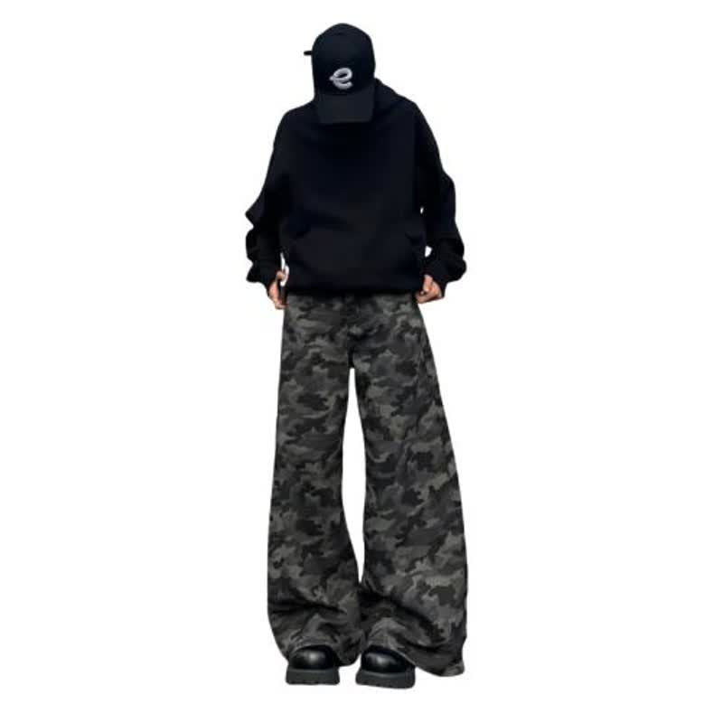 Camouflage Casual Jeans for Men